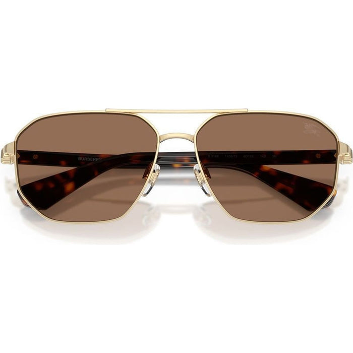 BE3166, Light Gold/Dark Brown Lenses