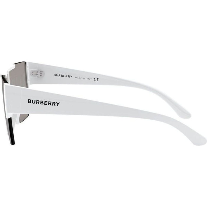 BE4291, White/Grey Tamp Burberry Silver and Gold Mirror Lenses