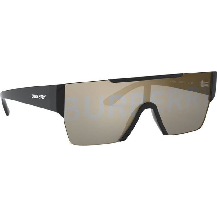 BE4291, Black/Grey Tamp Burberry Silver and Gold Lenses