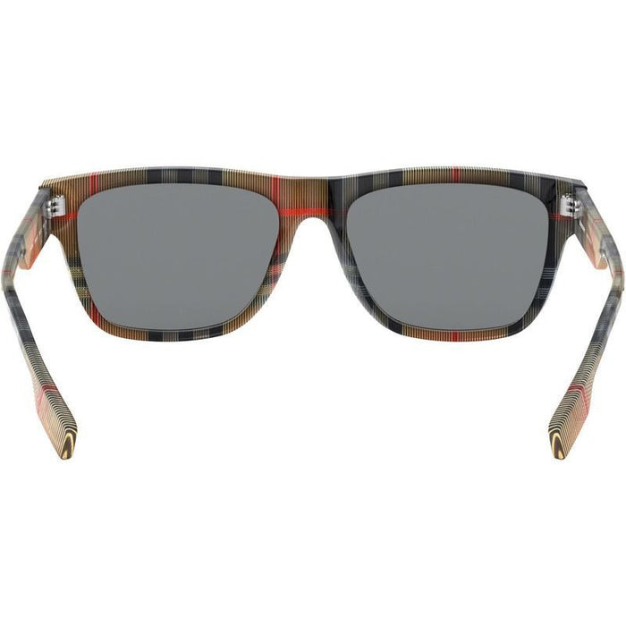 BE4293, Top Black and Vintage Check/Grey Lenses