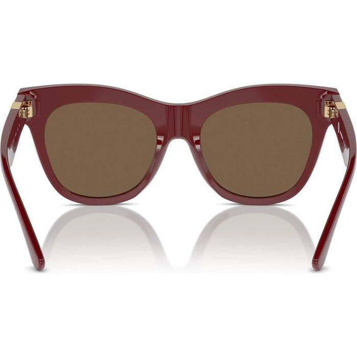 BE4418, Bordeaux/Dark Brown Lenses