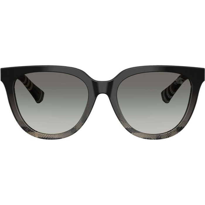 BE4469, Grey Check/Grey Gradient Lenses