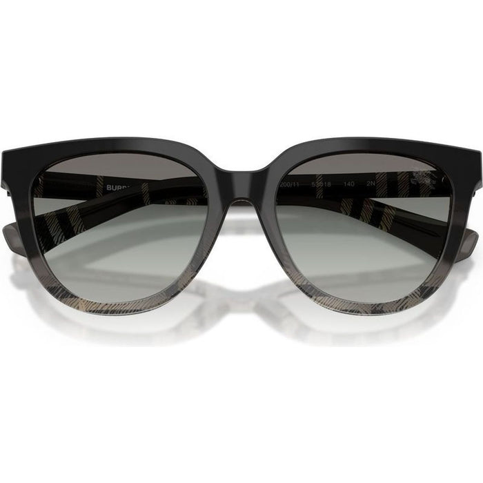 BE4469, Grey Check/Grey Gradient Lenses