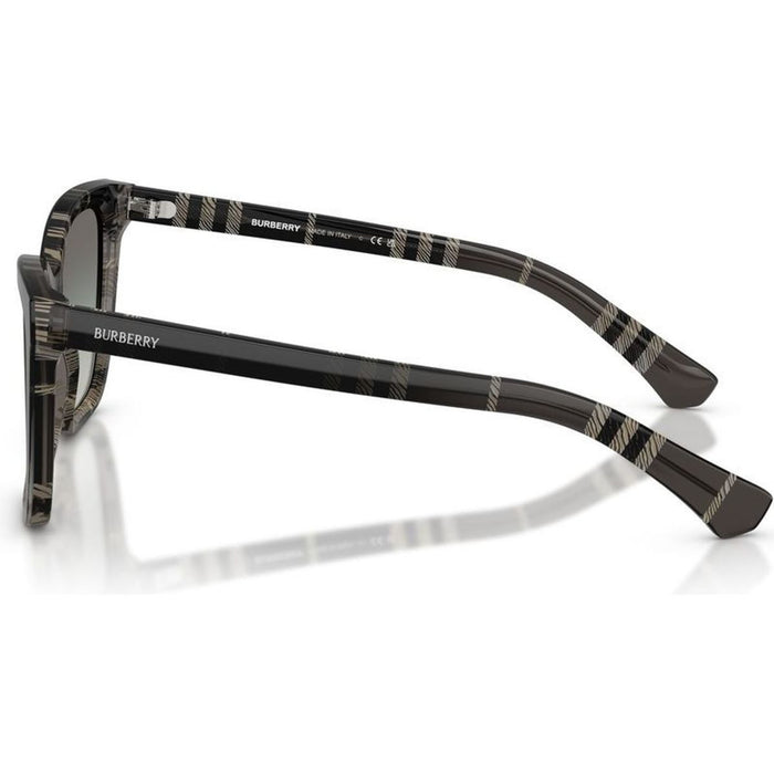 BE4470, Grey Check/Grey Gradient Lenses