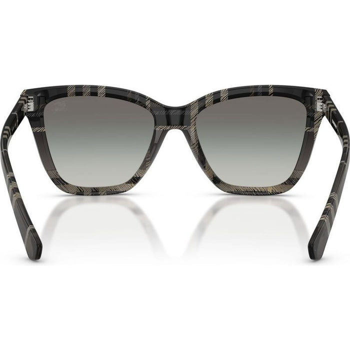 BE4470, Grey Check/Grey Gradient Lenses