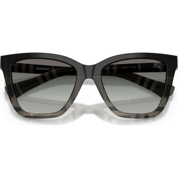 BE4470, Grey Check/Grey Gradient Lenses