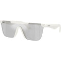 BE4480D, White/Light Grey Tampo Silver Mirror Lenses
