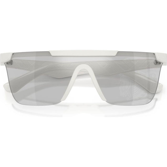 BE4480D, White/Light Grey Tampo Silver Mirror Lenses