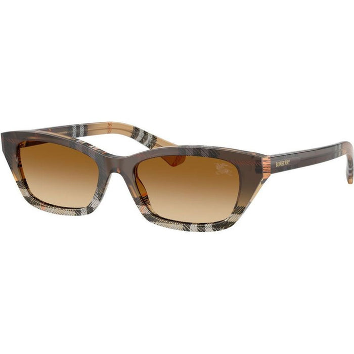 BE4488, Check Sand Gradient/Brown Gradient Lenses