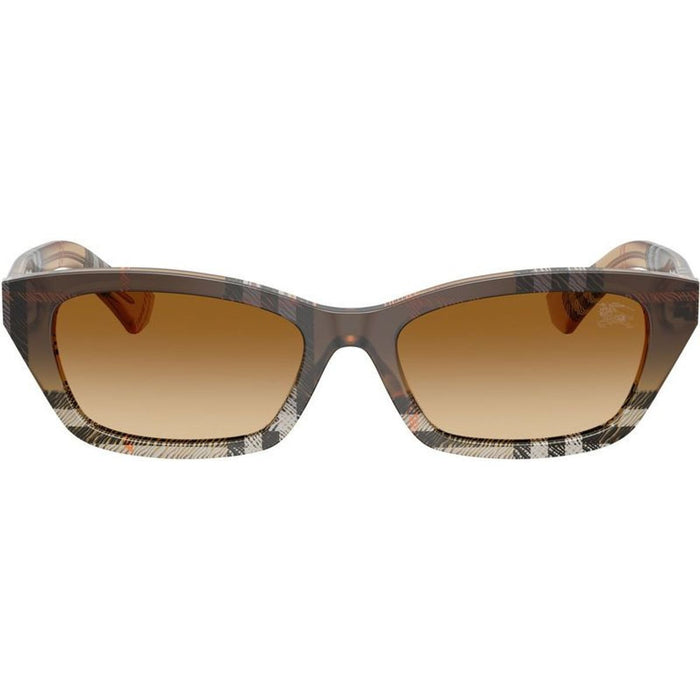 BE4488, Check Sand Gradient/Brown Gradient Lenses