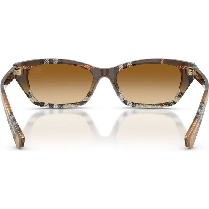 BE4488, Check Sand Gradient/Brown Gradient Lenses