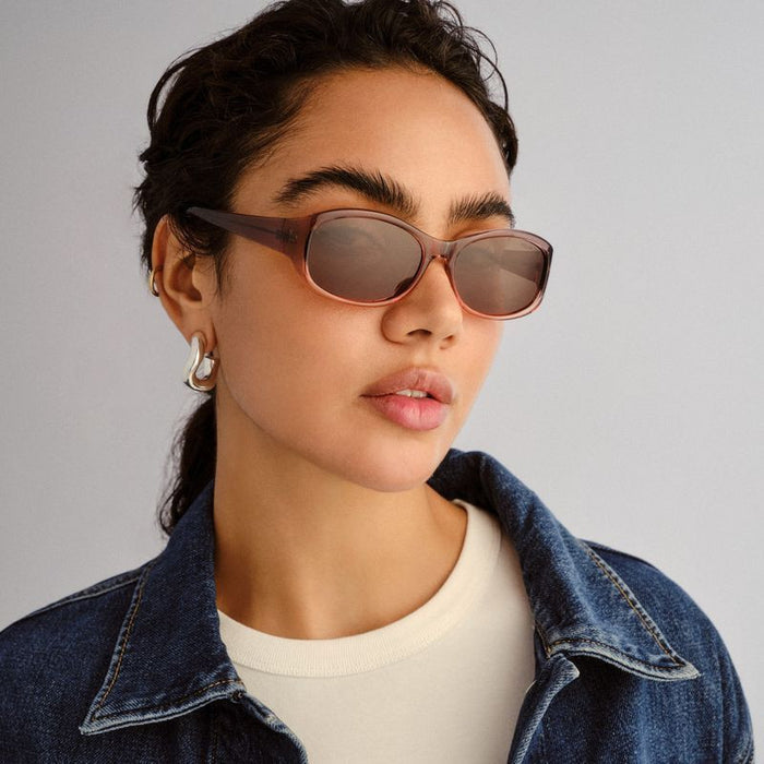 Bensville Petite, Taupe/Brown Polarised Lenses