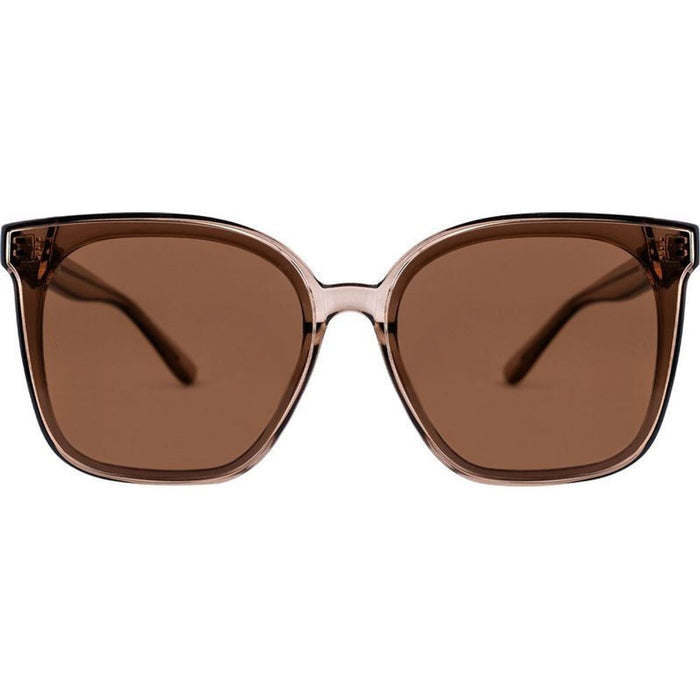 Betty, Transparent Olive/Brown Lenses