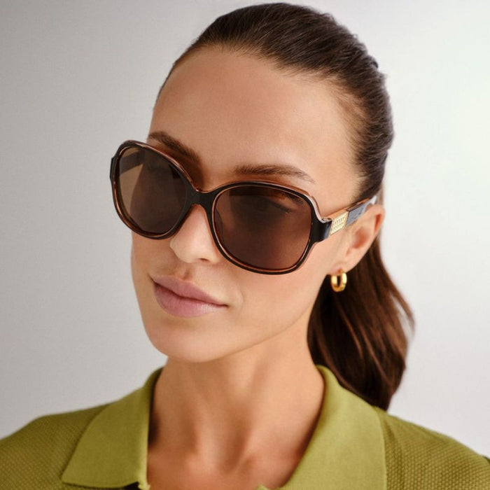Beverly Hills, Black Malt/Brown Polarised Lenses