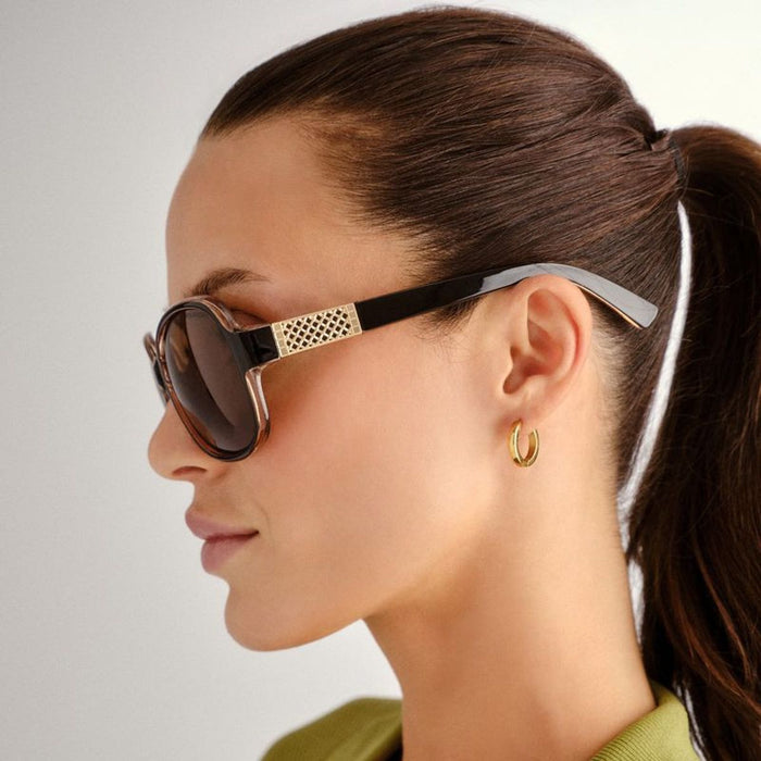 Beverly Hills, Black Malt/Brown Polarised Lenses