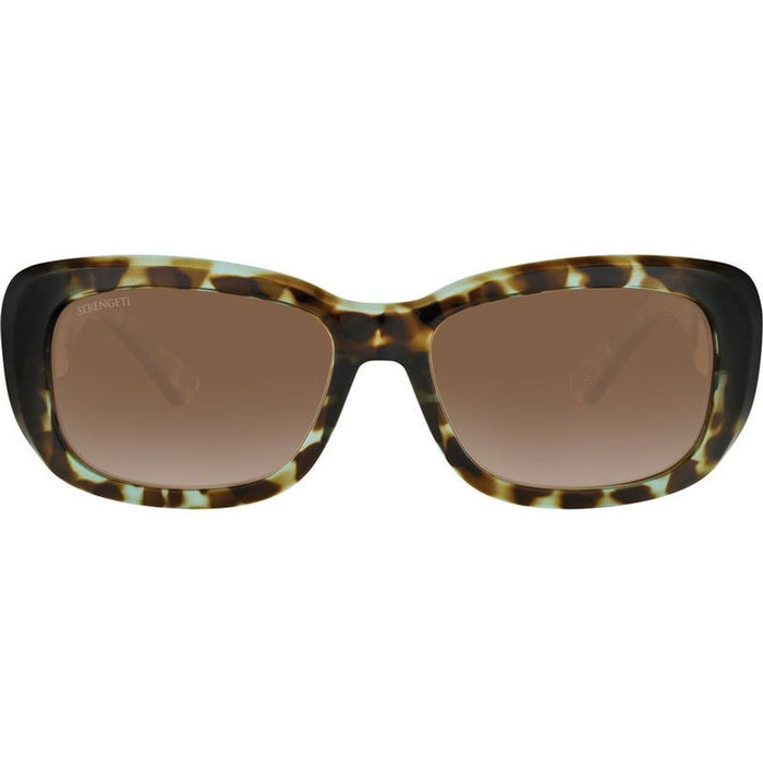 Bianca Nova, Blue Tortoise/Drivers Gradient Photochromic Polarised Glass Lenses