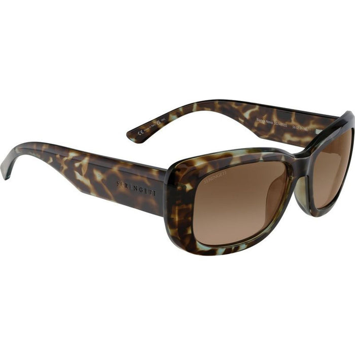 Bianca Nova, Blue Tortoise/Drivers Gradient Photochromic Polarised Glass Lenses