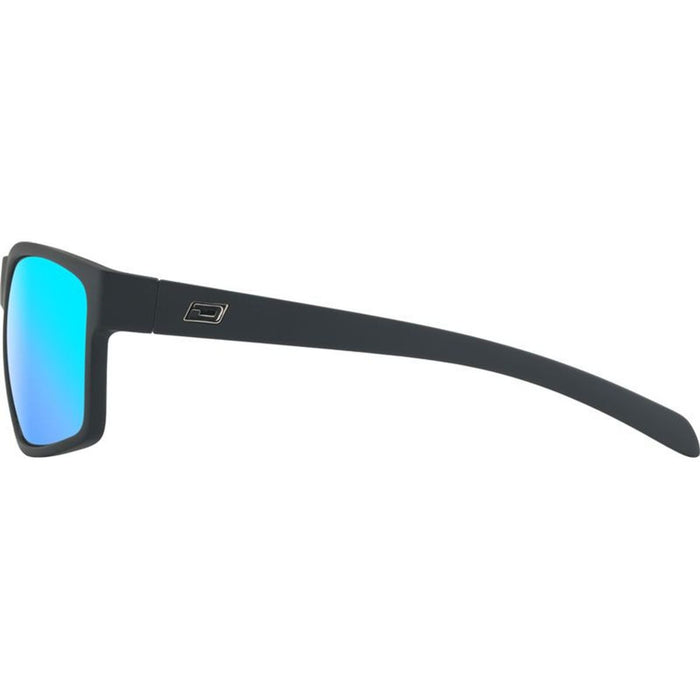 Blast, Satin Black/Ice Blue Mirror Polarised Lenses