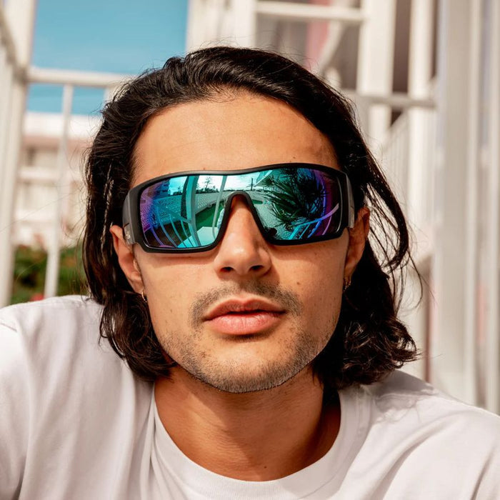 Blaze, Black/Blue Mirror Polarised Lenses