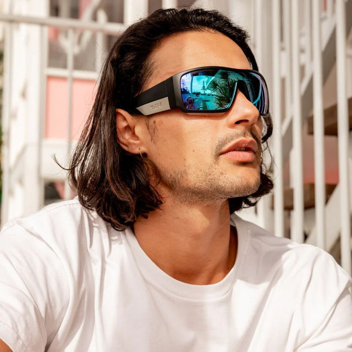 Blaze, Black/Blue Mirror Polarised Lenses