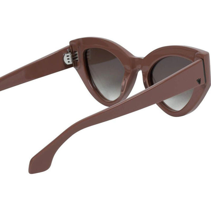 Bones, Ash Rose/Brown Gradient Lenses