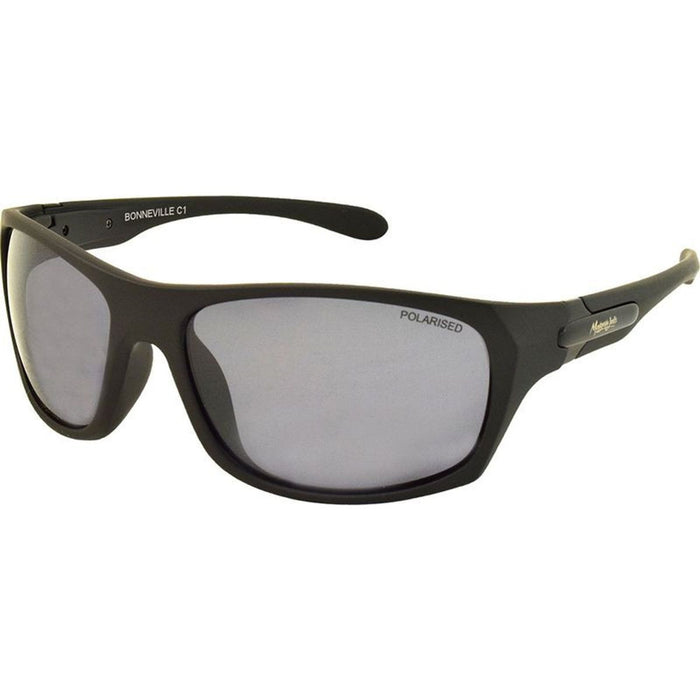 Bonneville, Matte Black/Smoke Polarised Lenses