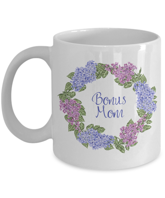 BONUS MOM Lilacs Family Mug 11oz/15oz Shipping Included