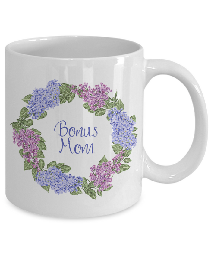 BONUS MOM Lilacs Family Mug 11oz/15oz Shipping Included
