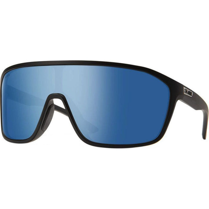 Boomtown, Matte Black/Chromapop Blue Mirror Polarised Lenses