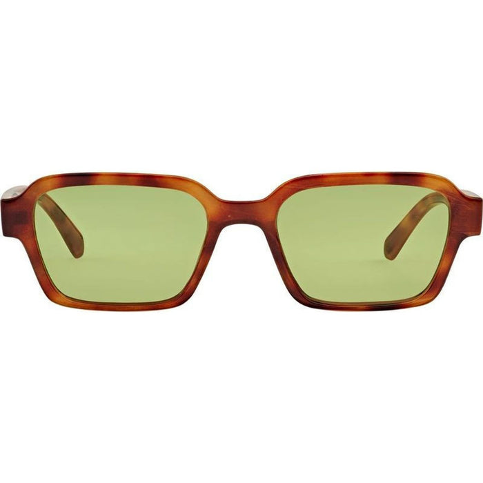 Booth, Maple Tortoiseshell/Lawn Green Lenses