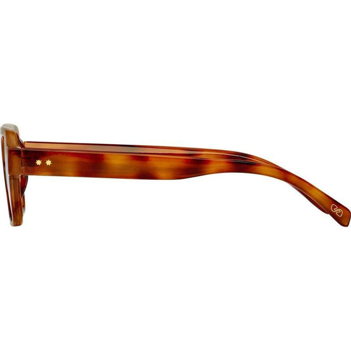 Booth, Maple Tortoiseshell/Lawn Green Lenses
