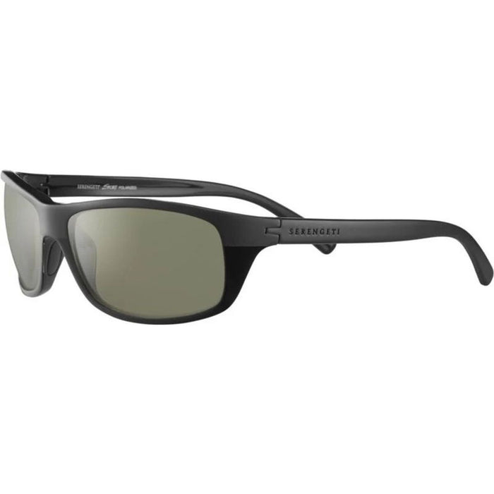 Bormio, Matte Black/555nm Silver Photochromic Polarised Glass Lenses