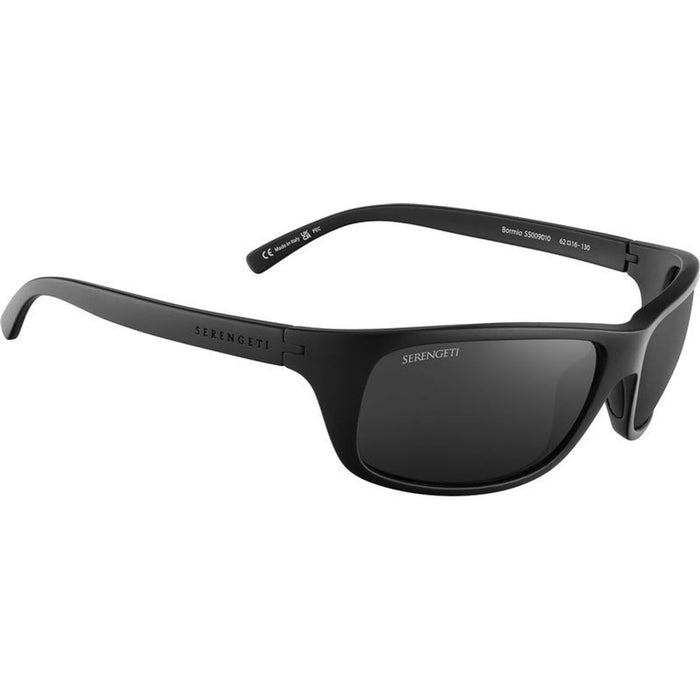 Bormio, Matte Black/Onyx Photochromic Polarised Glass Lenses