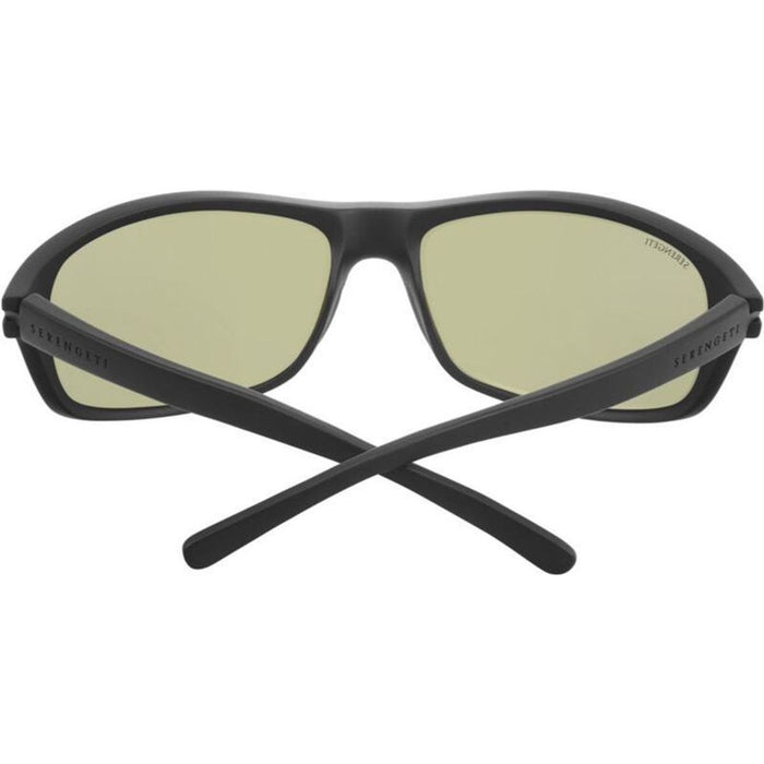 Bormio, Matte Black/555nm Blue Mirror Photochromic Polarised Glass Lenses