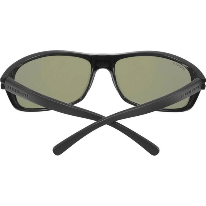 Bormio, Matte Black/555nm Silver Photochromic Polarised Glass Lenses