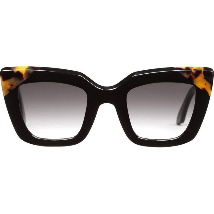 Brigada, Black and Tort/Grey Gradient Lenses