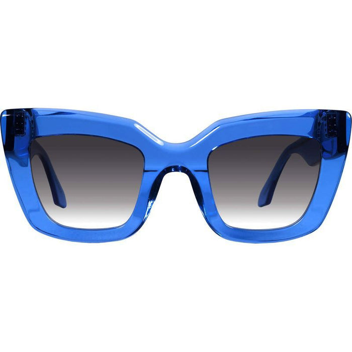 Brigada, Transparent Blue/Black Gradient Lenses