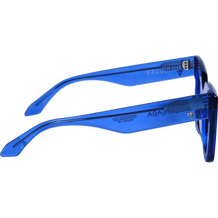 Brigada, Transparent Blue/Black Gradient Lenses