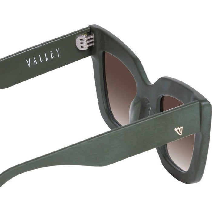 Brigada, Matte Army Green/Brown Gradient Lenses