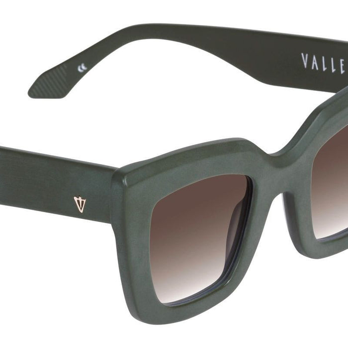 Brigada, Matte Army Green/Brown Gradient Lenses