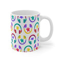 Brightly Colored Headphones Mug 11oz/15oz DeeJay DJ Musician Gift Unisex Shipping Included