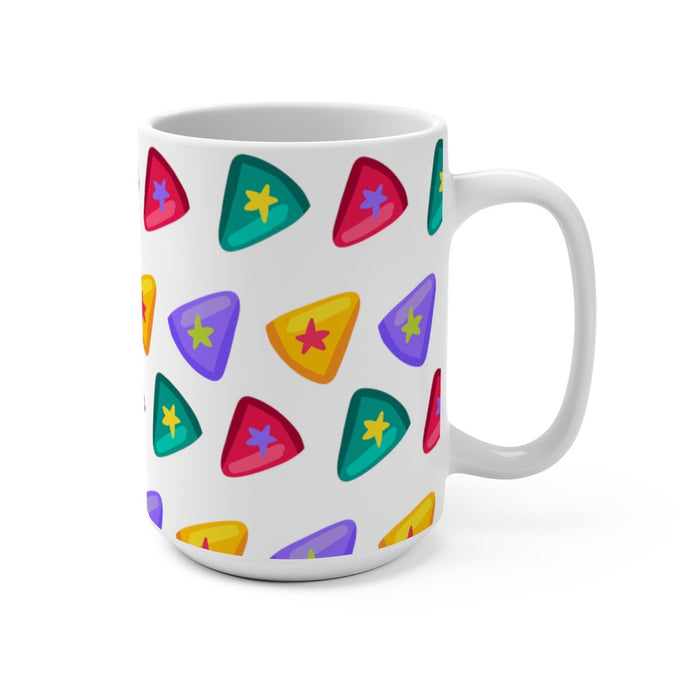 Brightly Colored Sound Equipment Buttons Mug 11oz/15oz Musician Gift Unisex Shipping Included