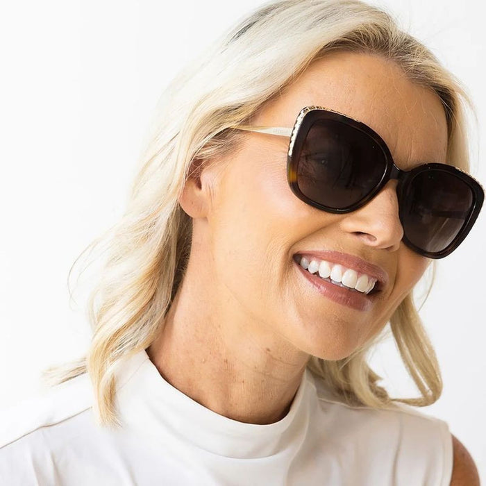 Bronte, Tort and Gold/Brown Gradient Polarised Lenses
