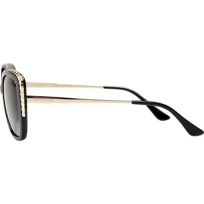 Bronte, Black and Gold/Smoke Gradient Polarised Lenses