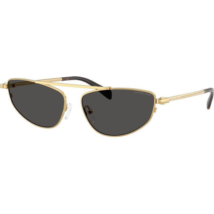 Buenos Aires MK1164, Shiny Yellow Gold/Dark Grey Lenses