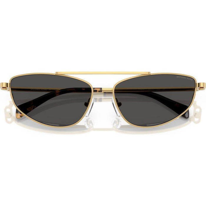 Buenos Aires MK1164, Shiny Yellow Gold/Dark Grey Lenses