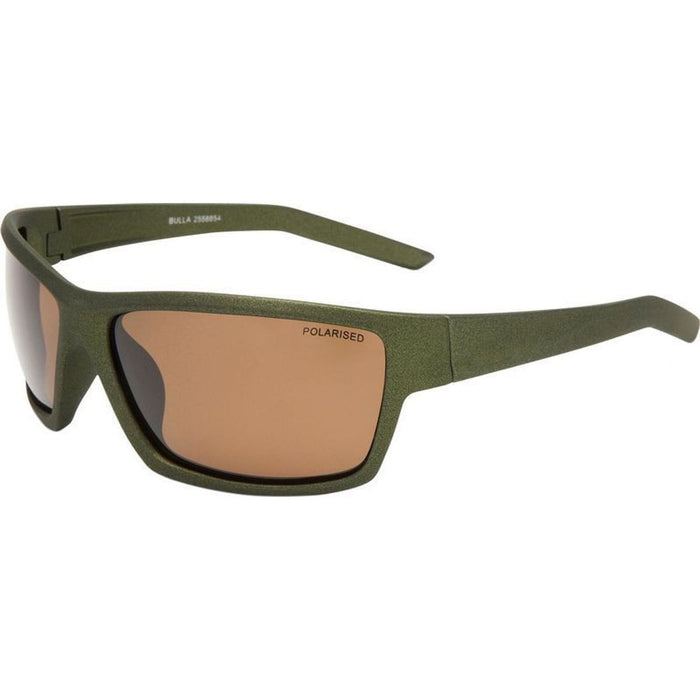 Bulla, Metallic Khaki/Brown Polarised Lenses