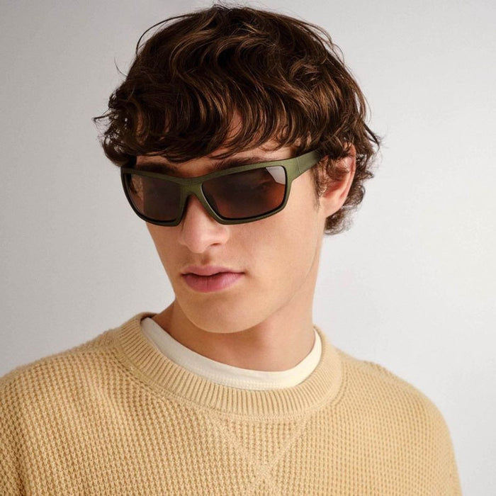 Bulla, Metallic Khaki/Brown Polarised Lenses