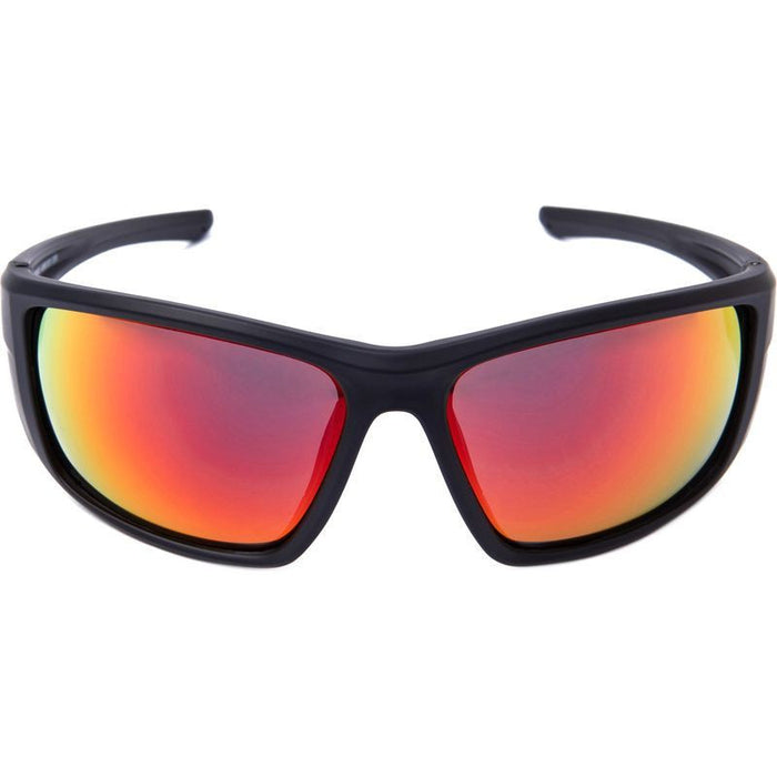 Bullet Safety, Black/Orange Mirror Lenses