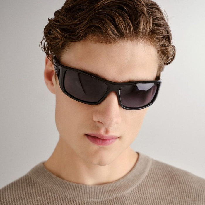 Burleigh, Black and Charcoal/Smoke Polarised Lenses